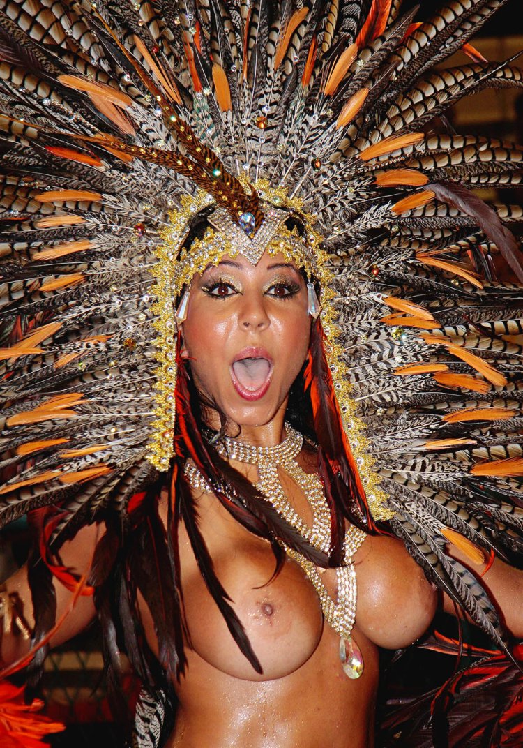 Naked carnival Brazil 1986