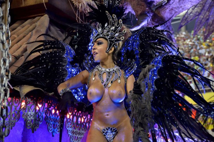 Naked Brazilian Carnival Brazilian