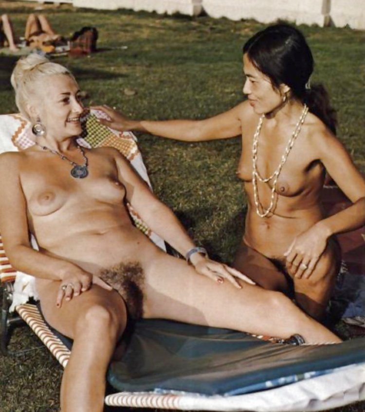 Hairy pussy nudists
