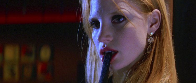 Jessica Chastain gloomy shadows