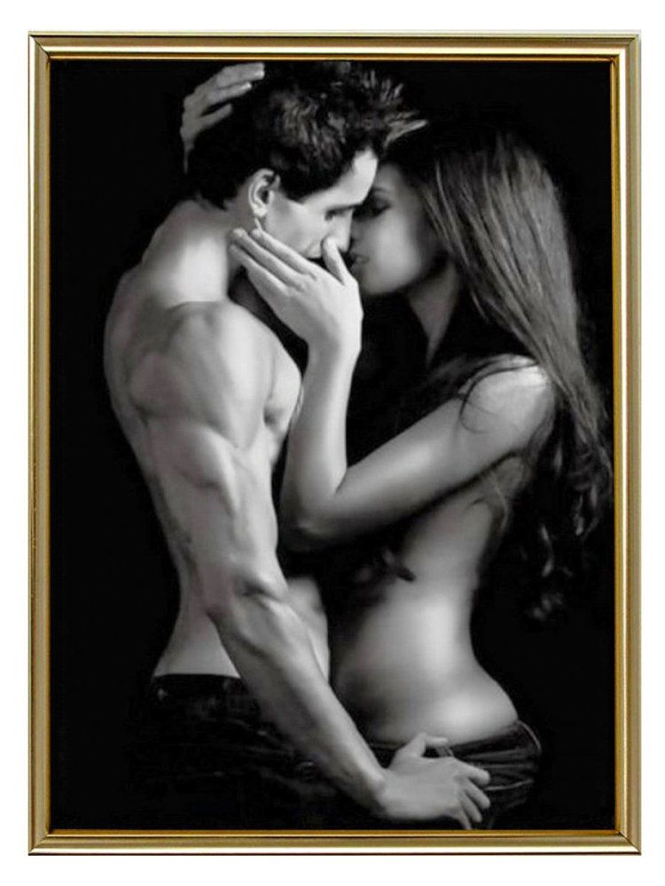 Man and woman passion