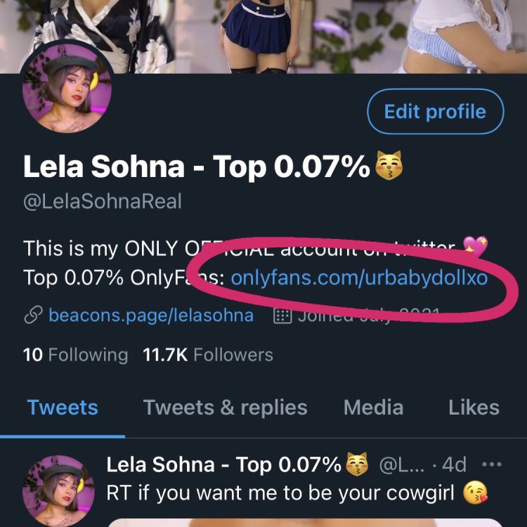 LELA SOHNA Twitter