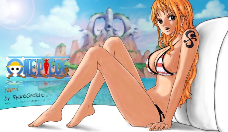Van Pis us and Robin in a swimsuit 18