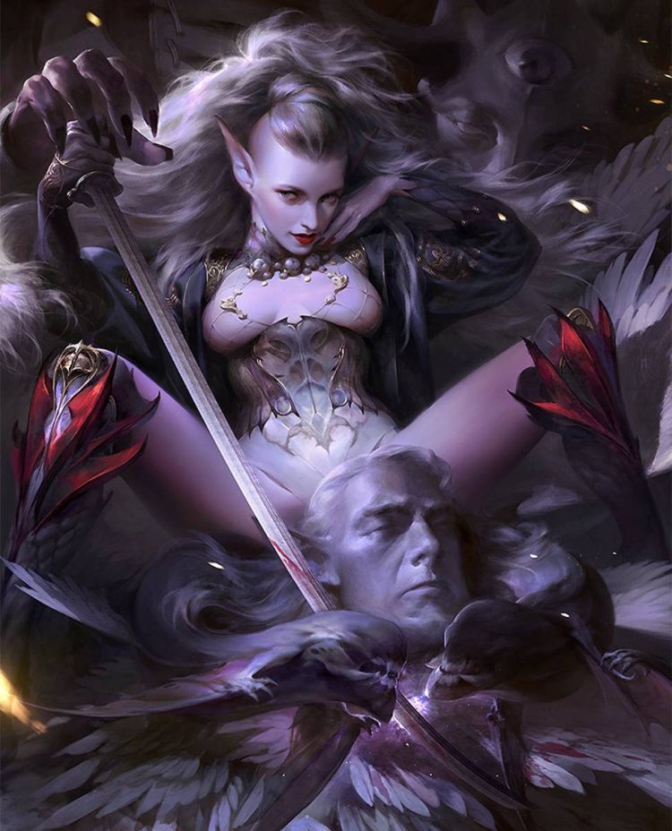 Legend of the Cryptids girl demon