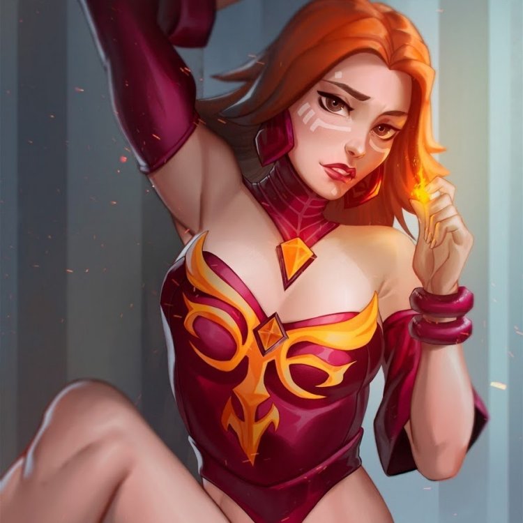 Lina Dota 2 Hot
