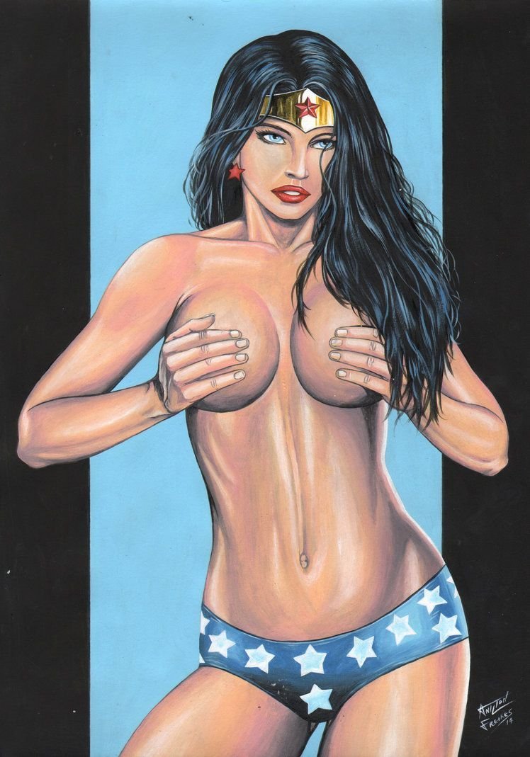 Naked miracle woman art