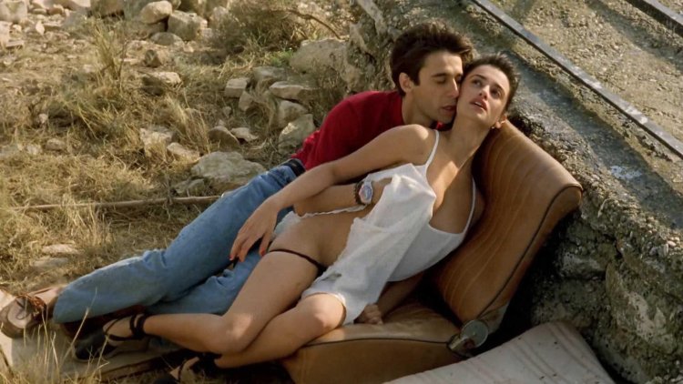 Penelope Cruz and Javier Bardem 1992