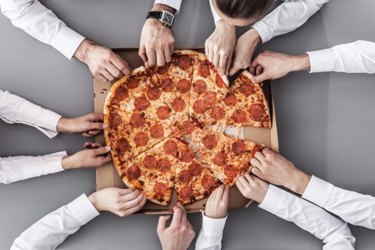 Pizza in the office