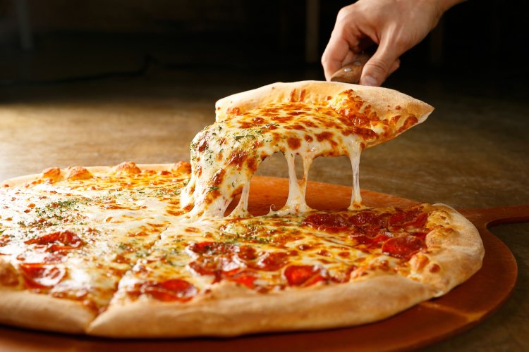 Juicy pizza
