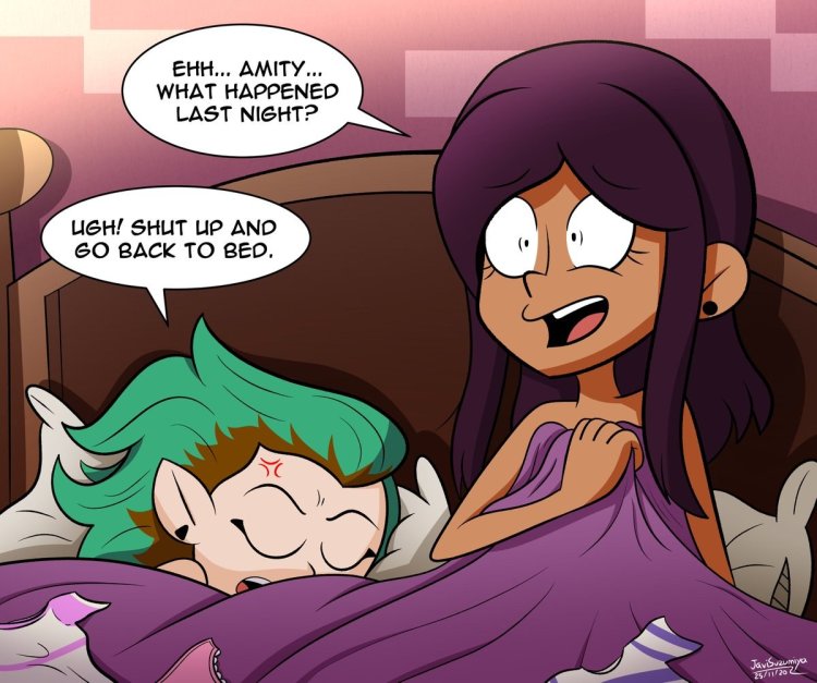 The Owl House Emiti and Luz naked