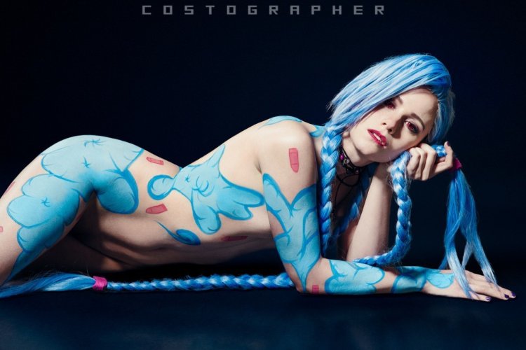 Cosplay Jinx Ero