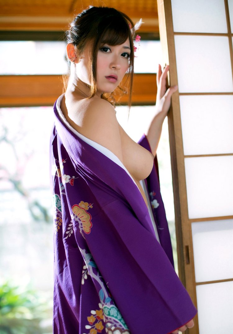 Naked Japanese Haruka Sato Kimono