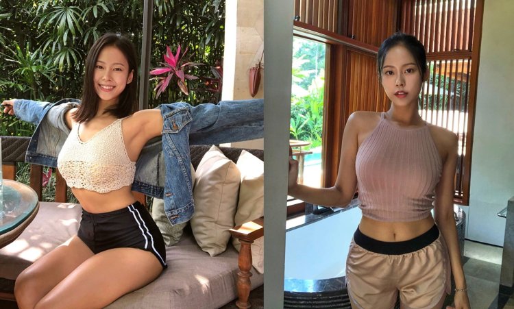 Jennie kim in underwear