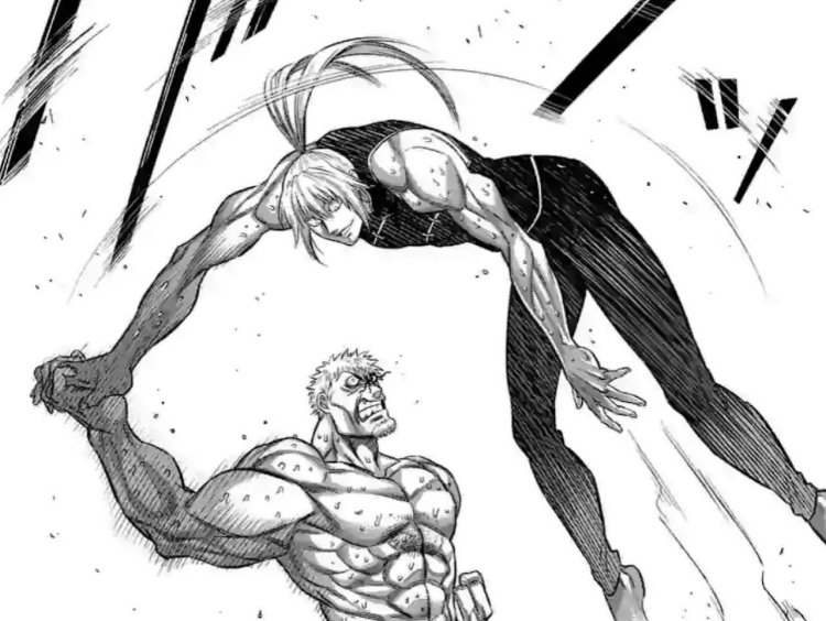 Cleaning Kengan Omega Manga