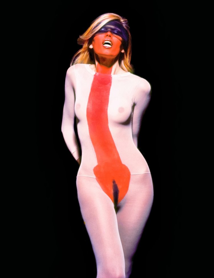Photo by Amanda Lear Nude at 80