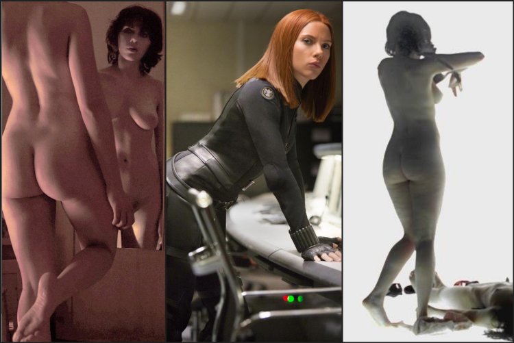 Scarlett Johansson Black Widow Naked