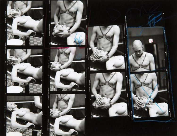 Madonna Pornographic shooting