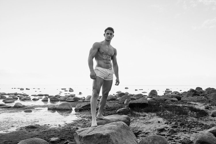 Konstantin Davydov is naked