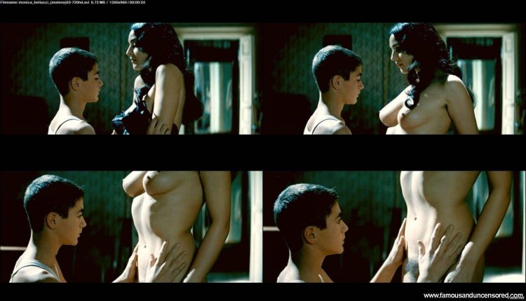 Monica Bellucci Naked 1991