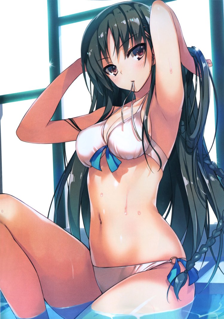 Suzune Khorikita in a swimsuit