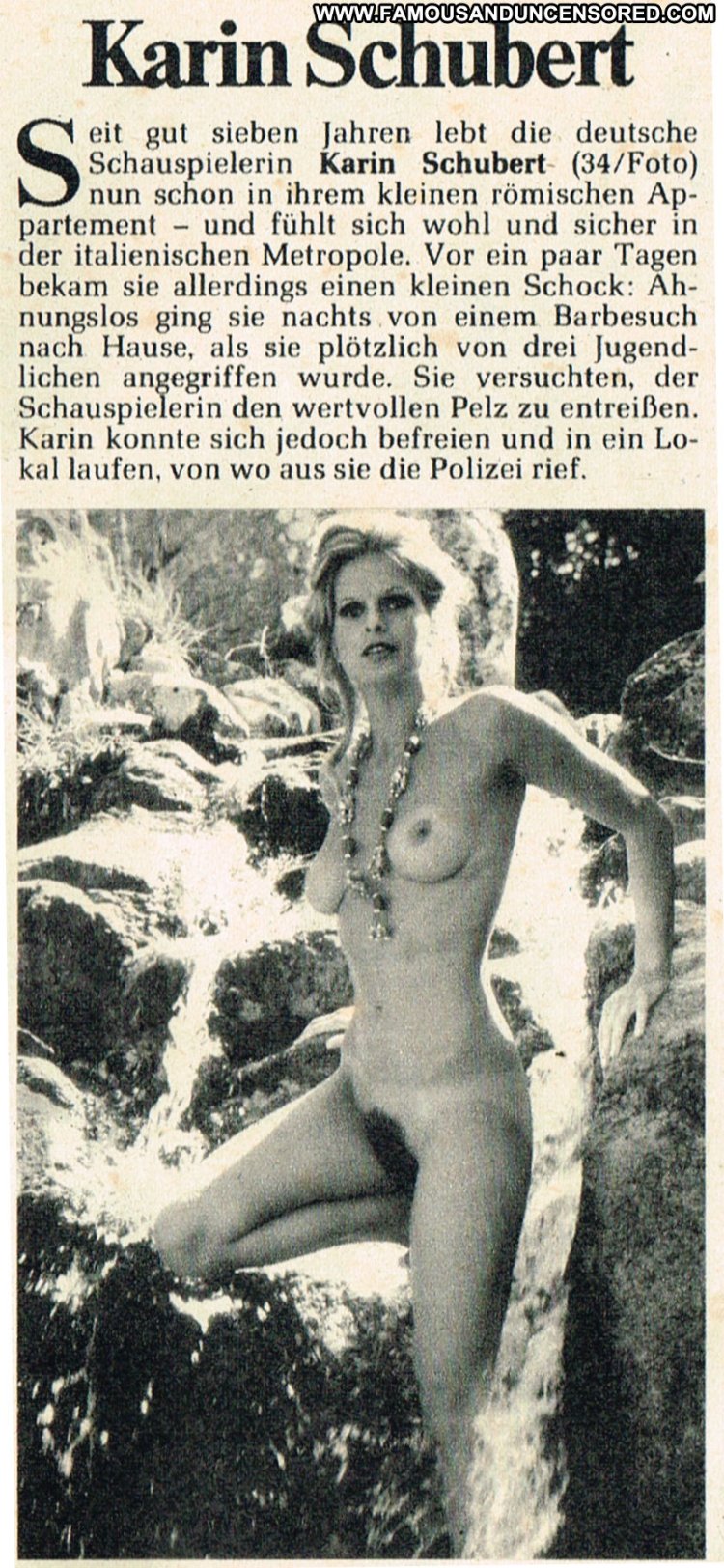 Karin Schubert Red hat photo nude