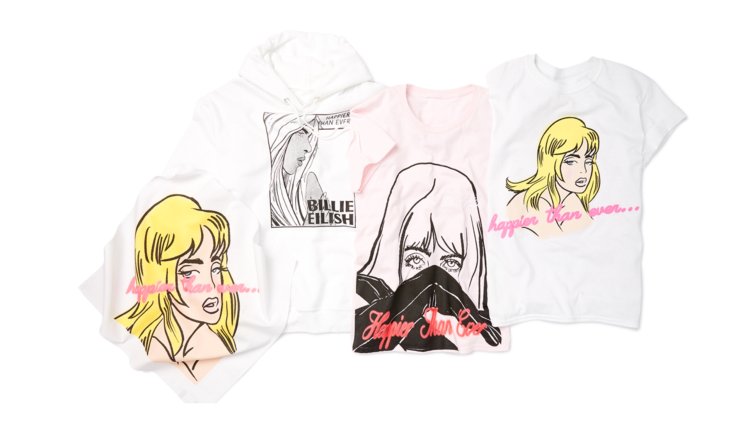 Merch Billy Happier than Ever