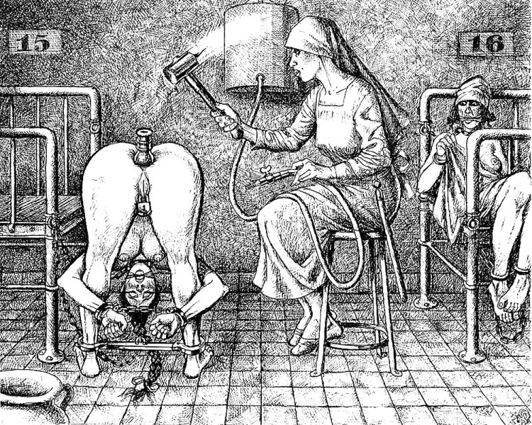 Erotic torture of the Middle Ages