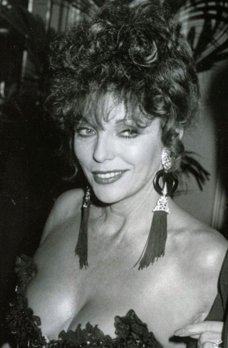 Joan Collins in playboy