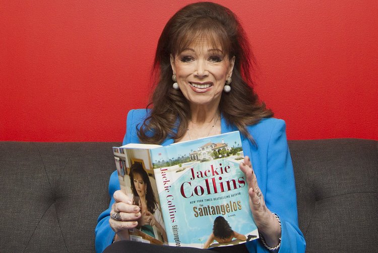 Writer Jackie Collins