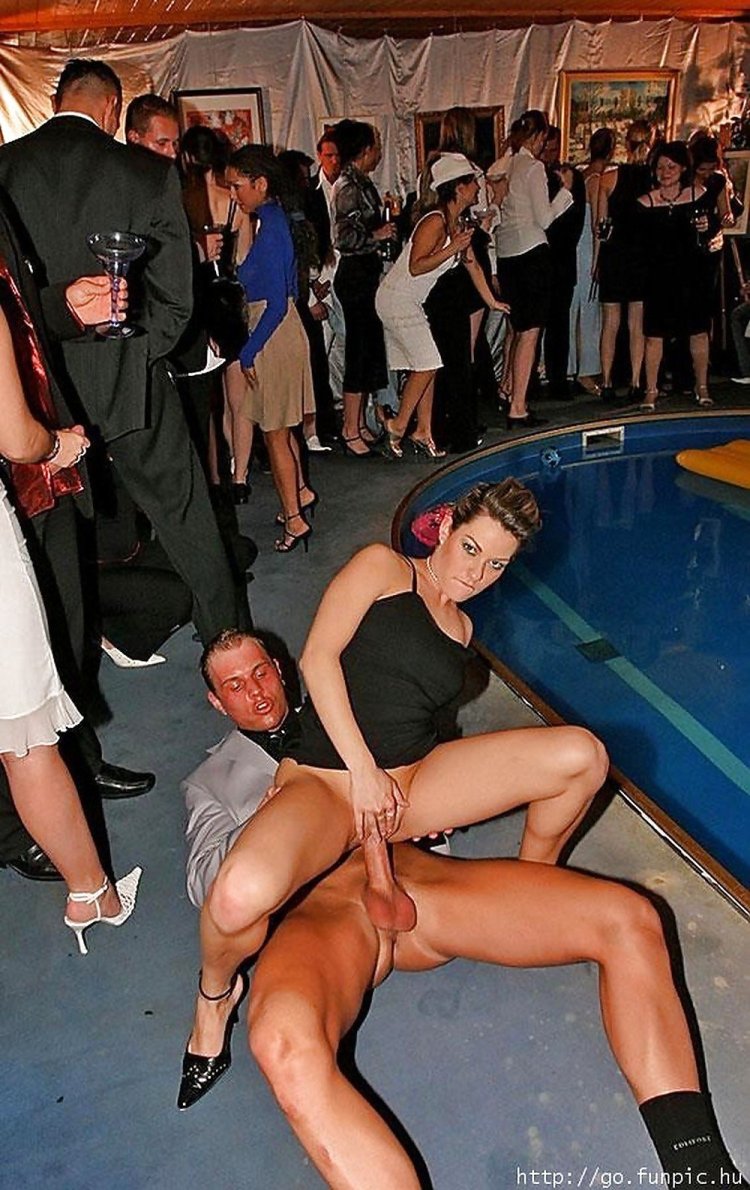Pornstar in public