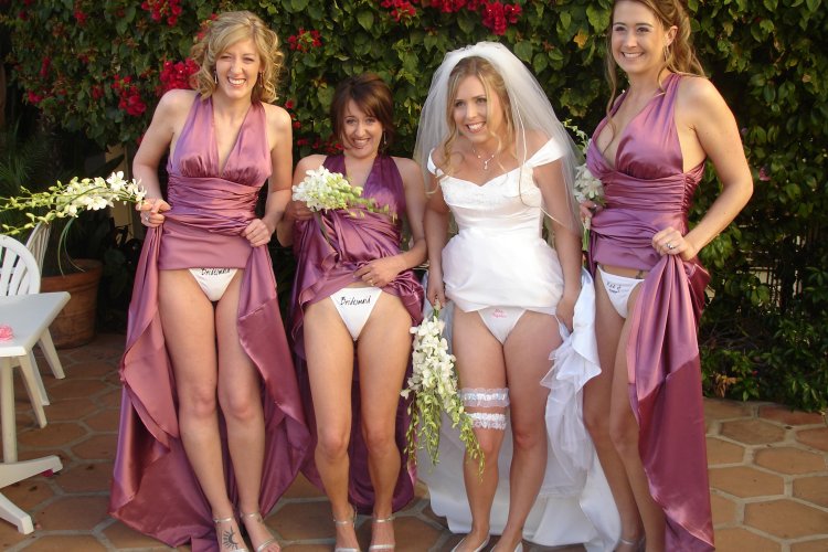 Bridesmaid girlfriends