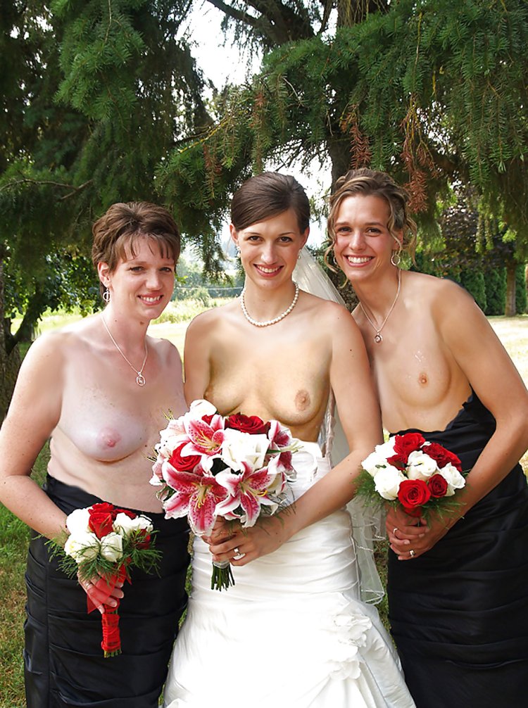 Wandered women at the wedding