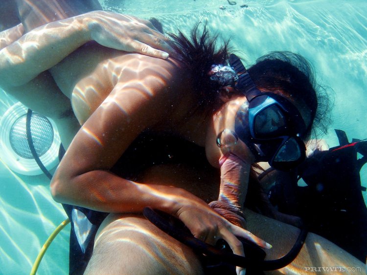 Scuba diving - porn