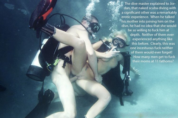 Fuck under the water in the tank