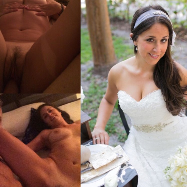 Bukkake Selfie Wedding Dress