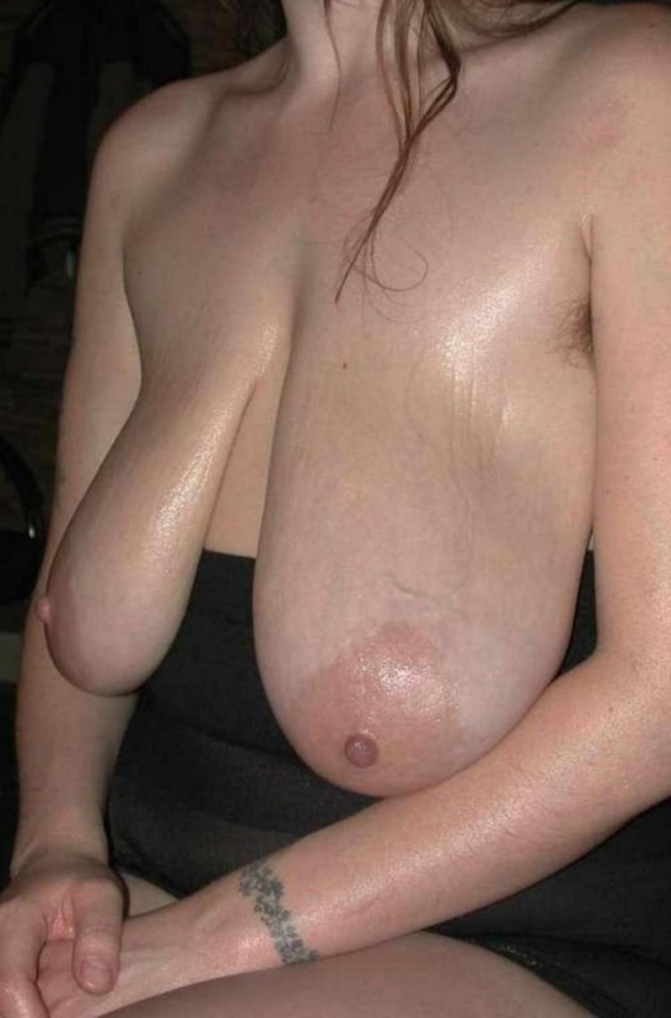Huge nipples on chipped tits