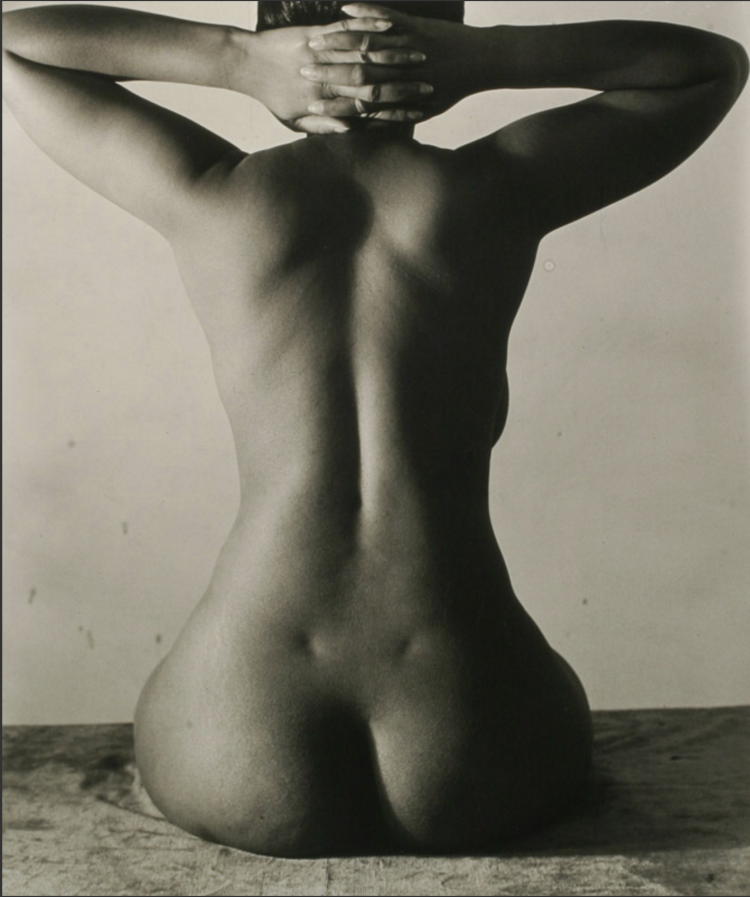 Casting of big female bare ass