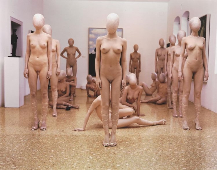 Sports dancing naked