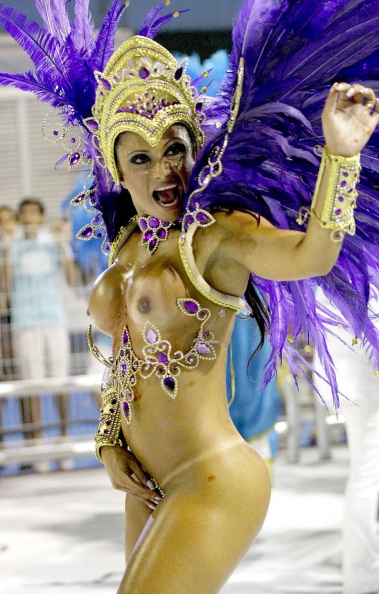 Naked carnival Brazil 1986