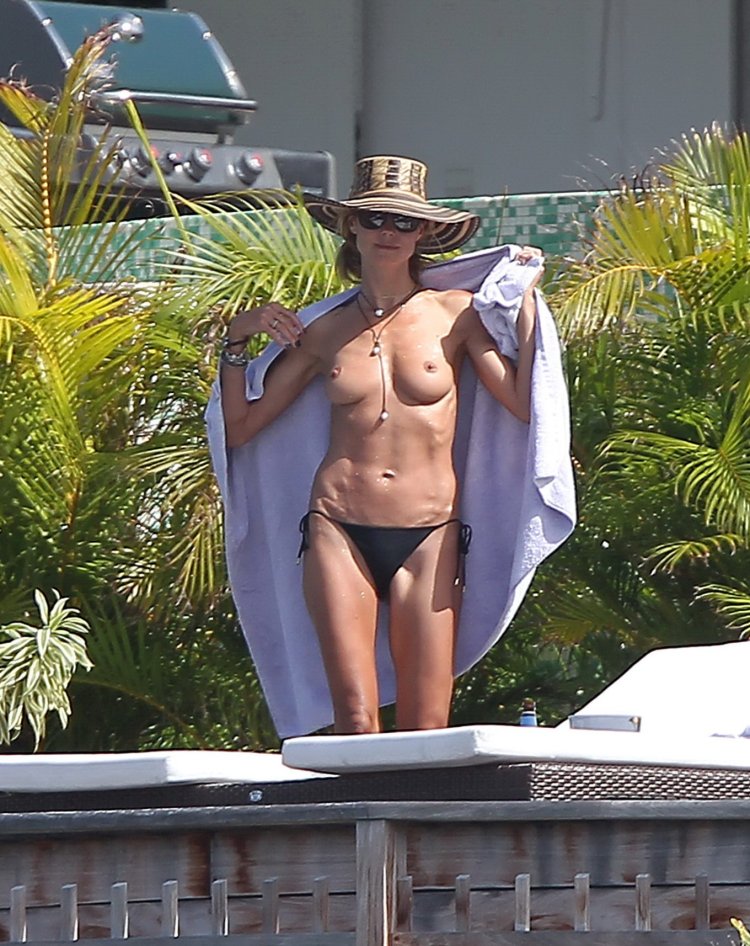 Heidi Klum Naked Toples
