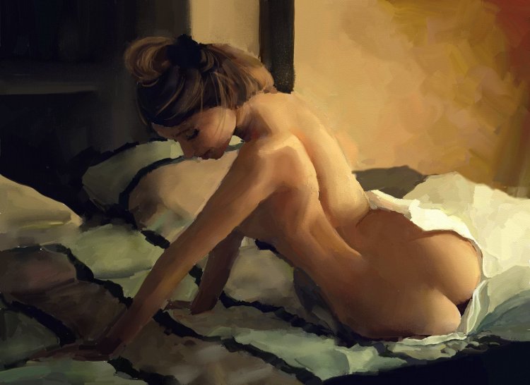 How to make a beautiful photo naked