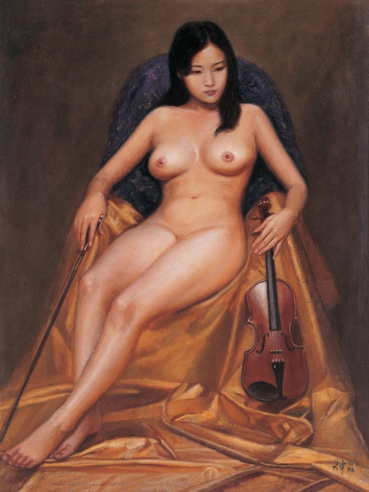 Modern Chinese erotic painting