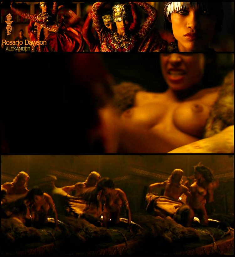 Alexander Rosario Dawson Nude