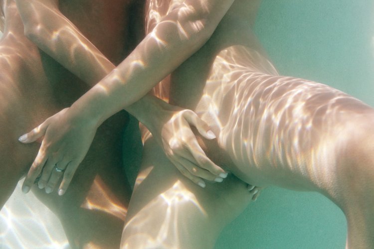 Porn. There are a water underwater
