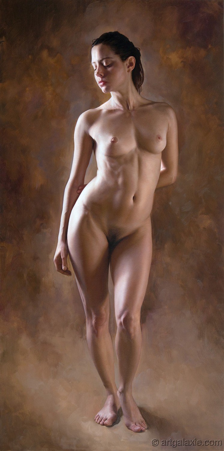 Female body nature naked