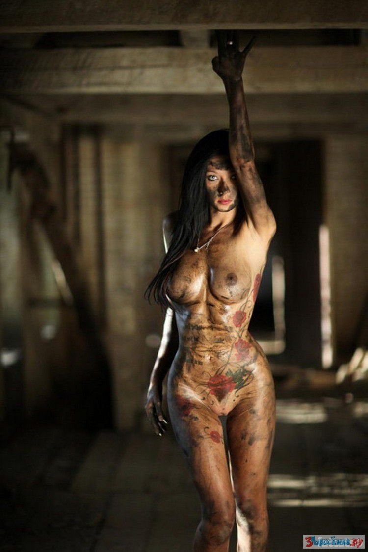 Disgusting naked women