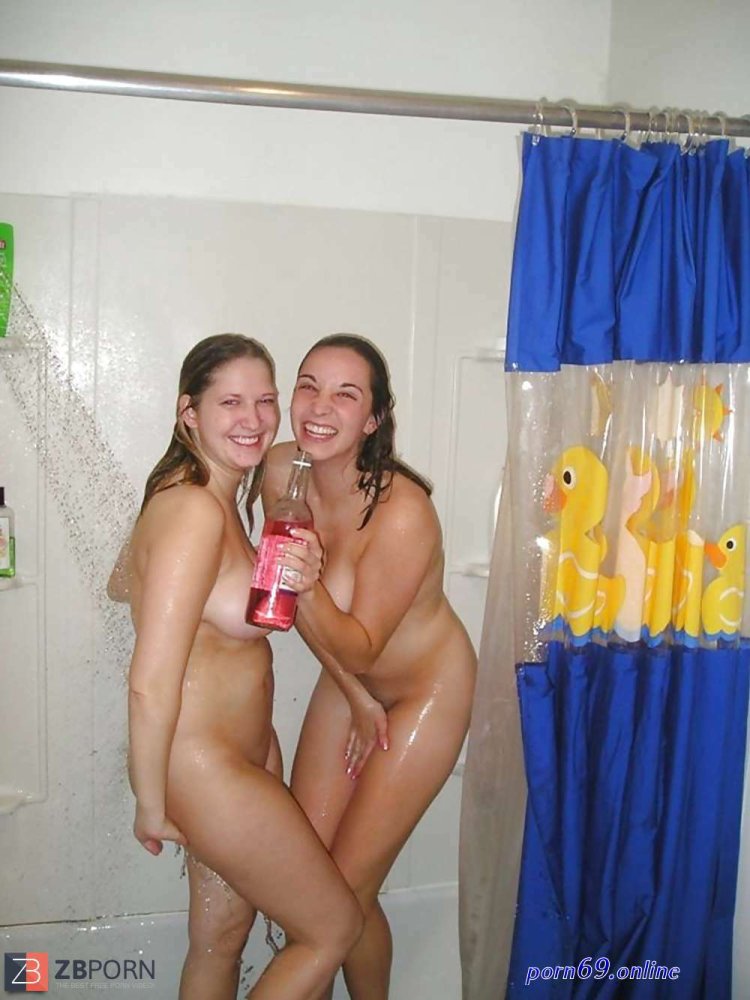 The girl is bashfully hiding behind
