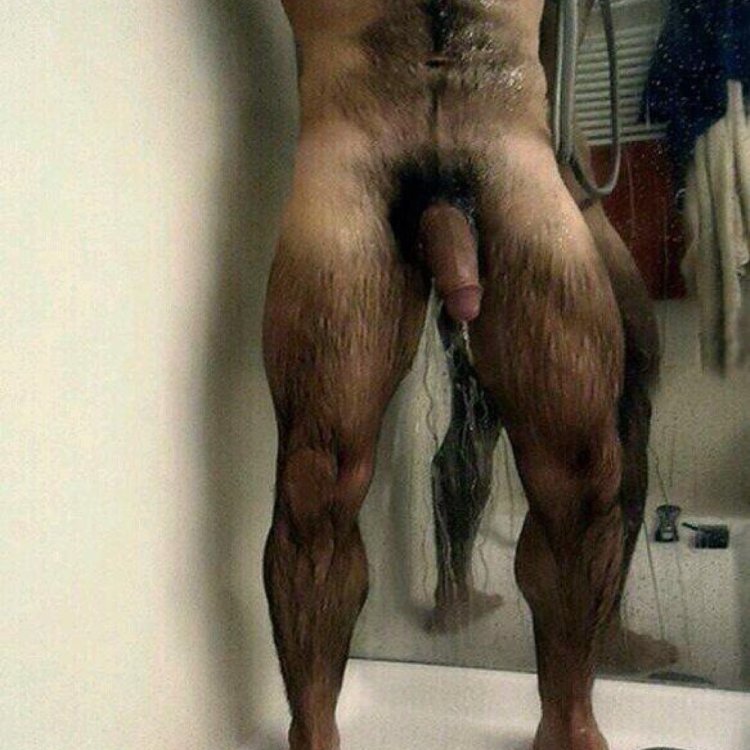 Naked hairy red guys