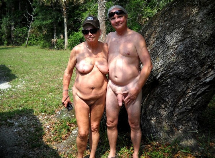 Naked people of all ages