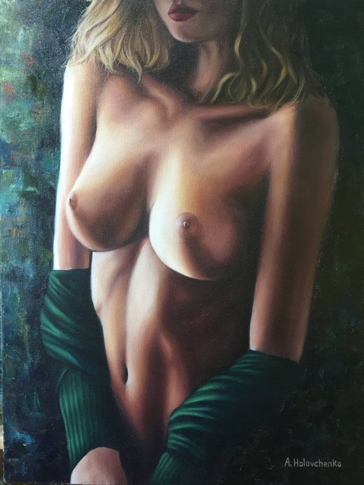 Nude painting Eric Valles